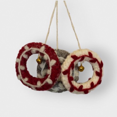 Mini Couronnes de Noel 