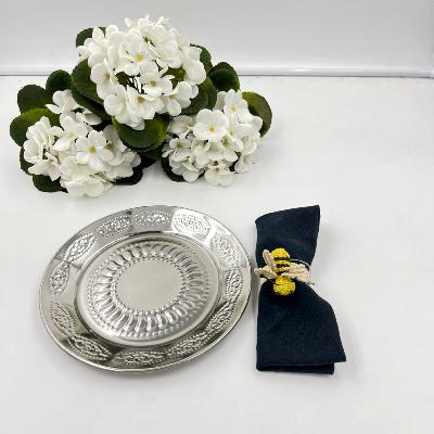 Rond de serviette abeille